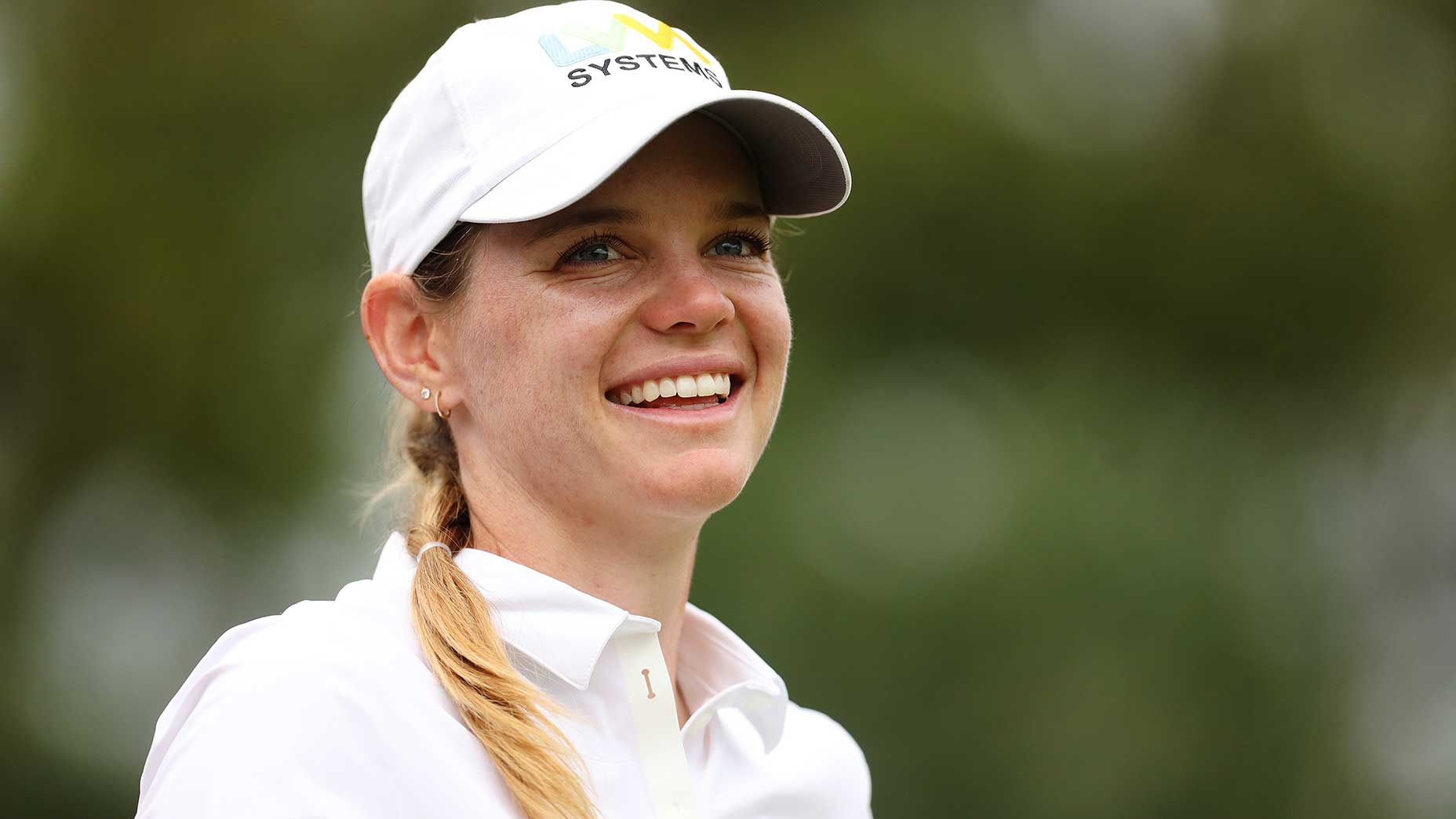 Sarah Schmelzel looks on at a tournament.