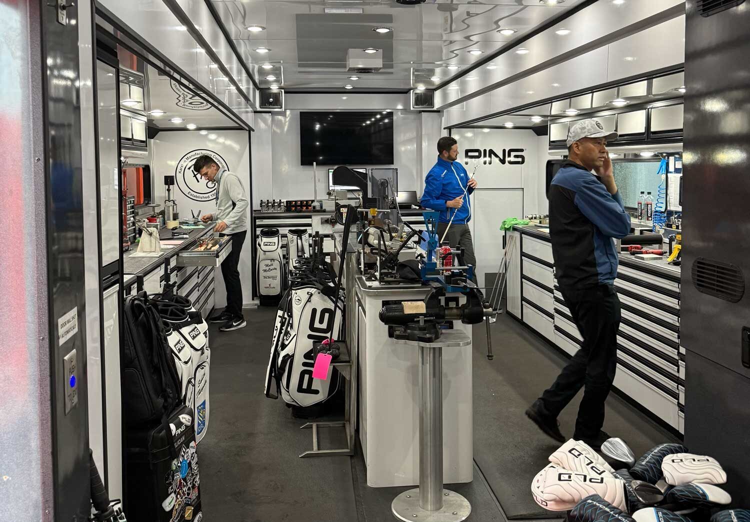 An inside look at Ping tour truck