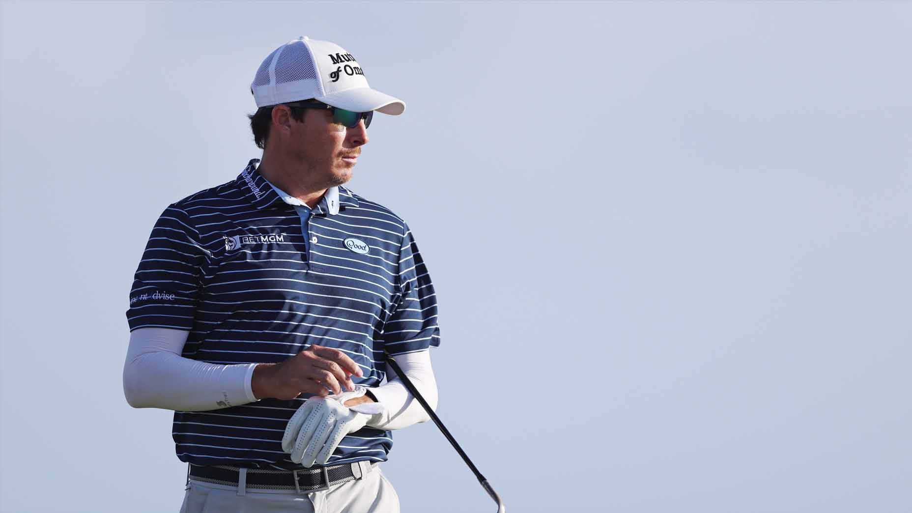 Joel Dahmen looks on during the final round of the 2025 Corales Puntacana Championship.