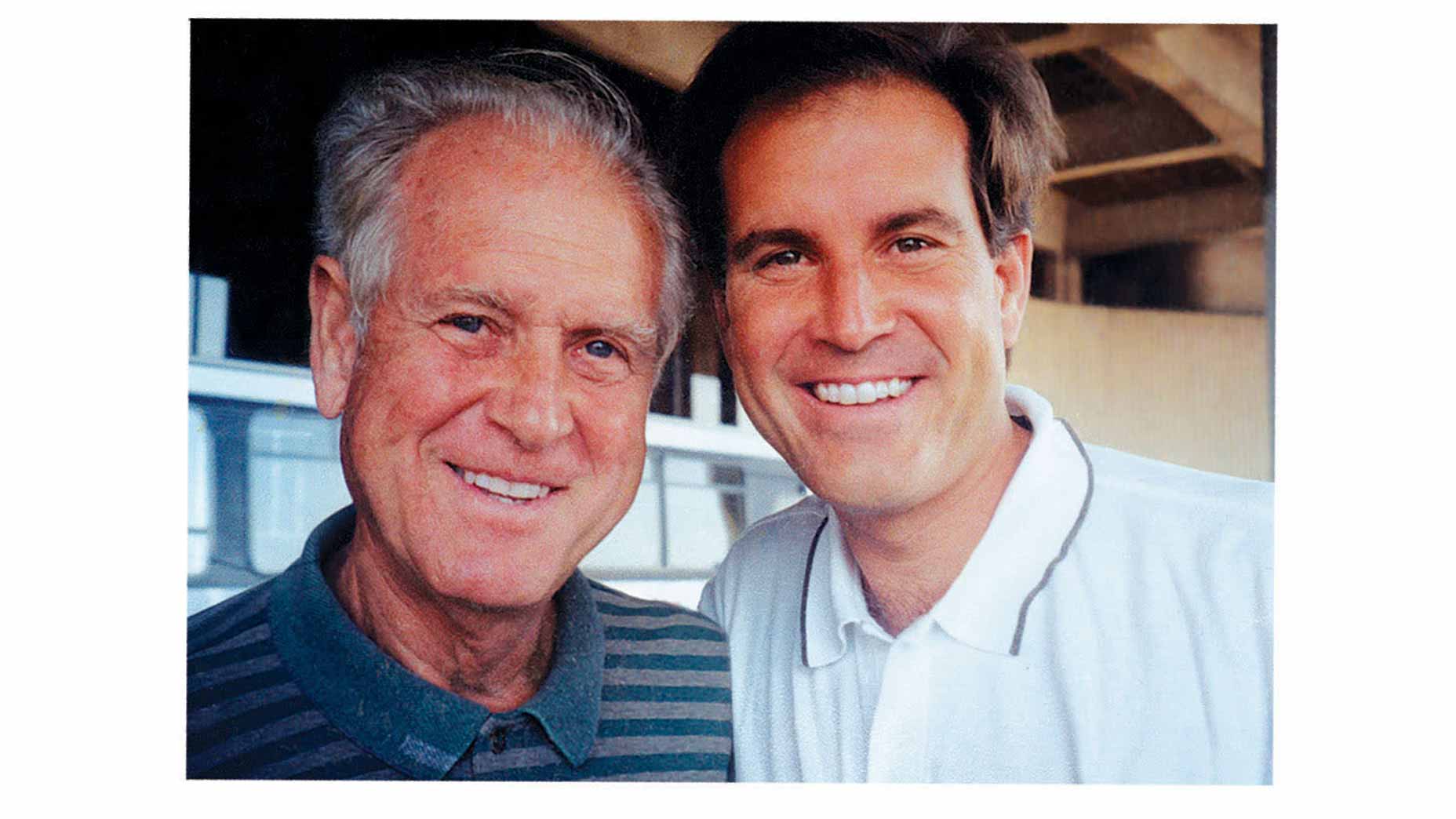 jim nantz and his father, jim