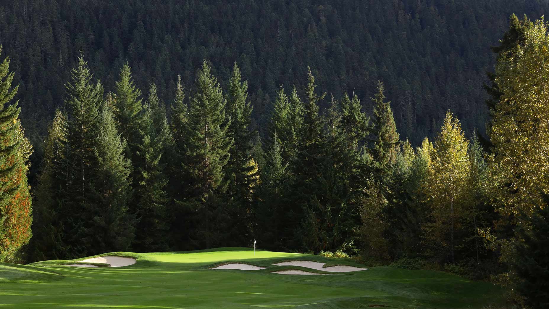 Fairmont Chateau golf course in whistler, canada