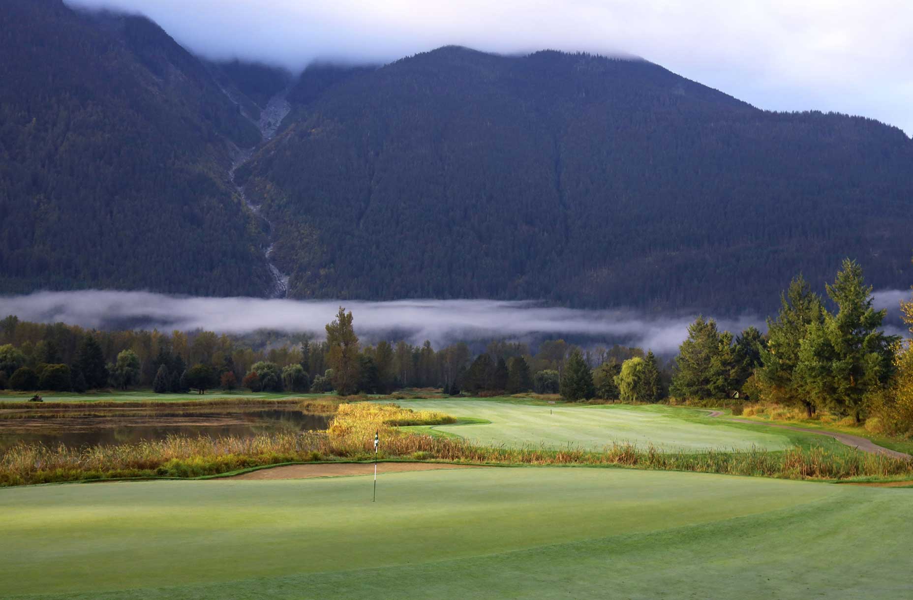 Big sky golf course in whistler