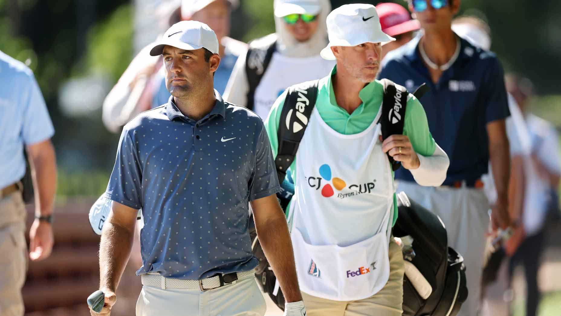 Scottie Scheffler leads CJ Cup Byron Nelson