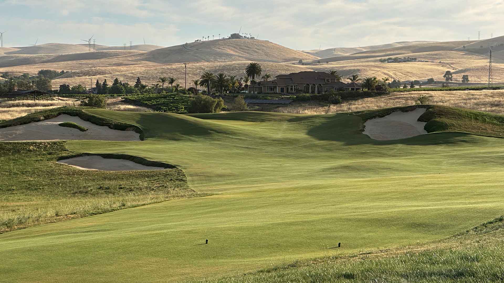 3rd hole at poppy ridge golf course