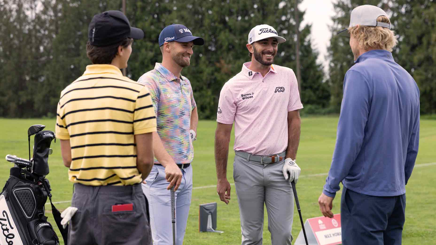 Wyndham Clark and Max Homa made cameos on "Stick," which premiers on Apple TV+ Wednesday