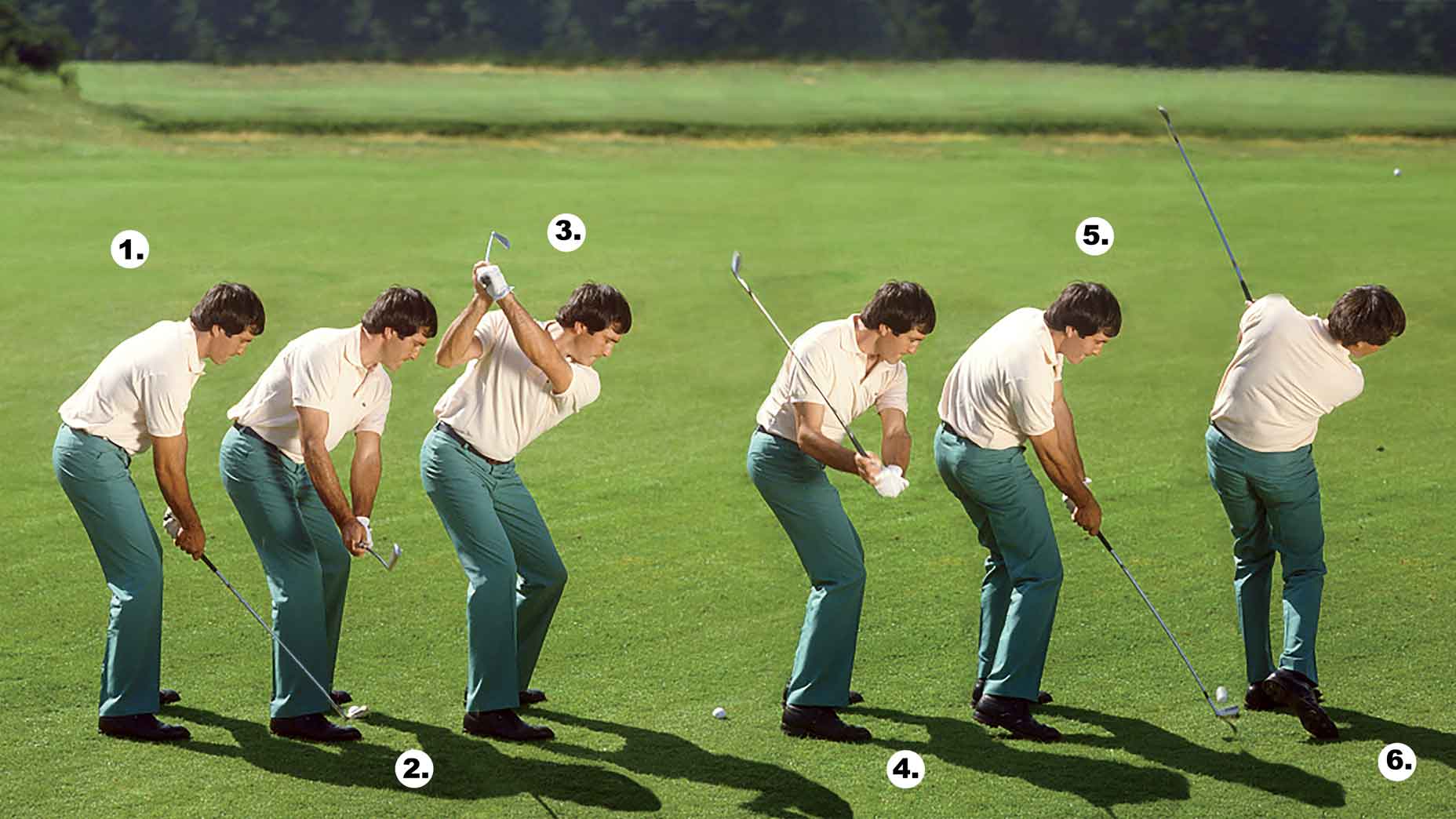 seve ballesteros swing sequence