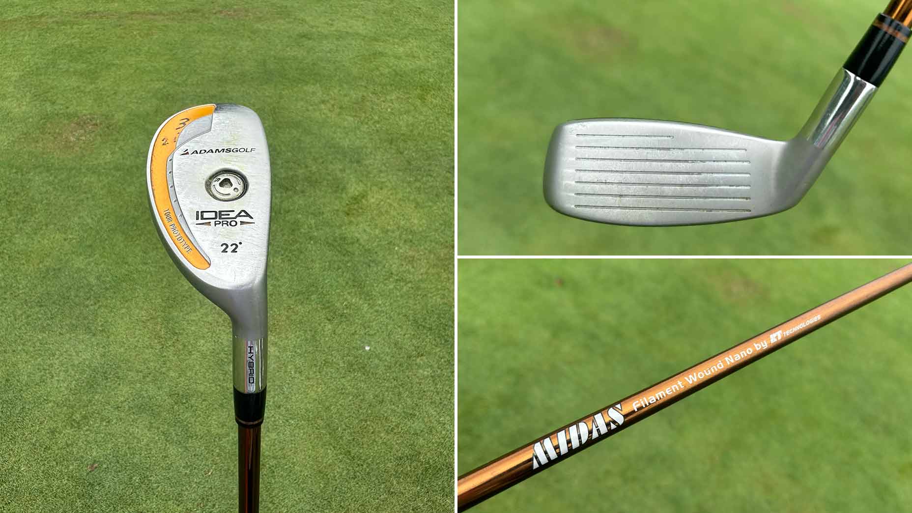 Bernhard Langer's 4-hybrid.