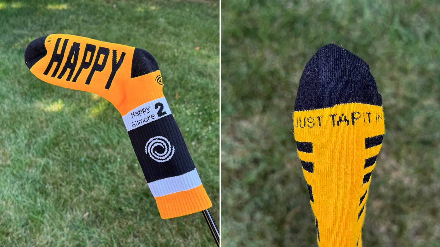 Happy Gilmore Sock headcover.