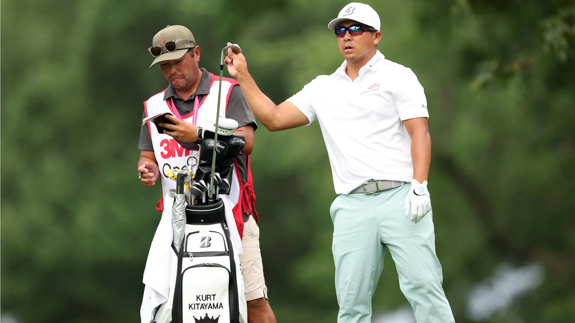 Kurt Kitayama looks on during the 3M Open