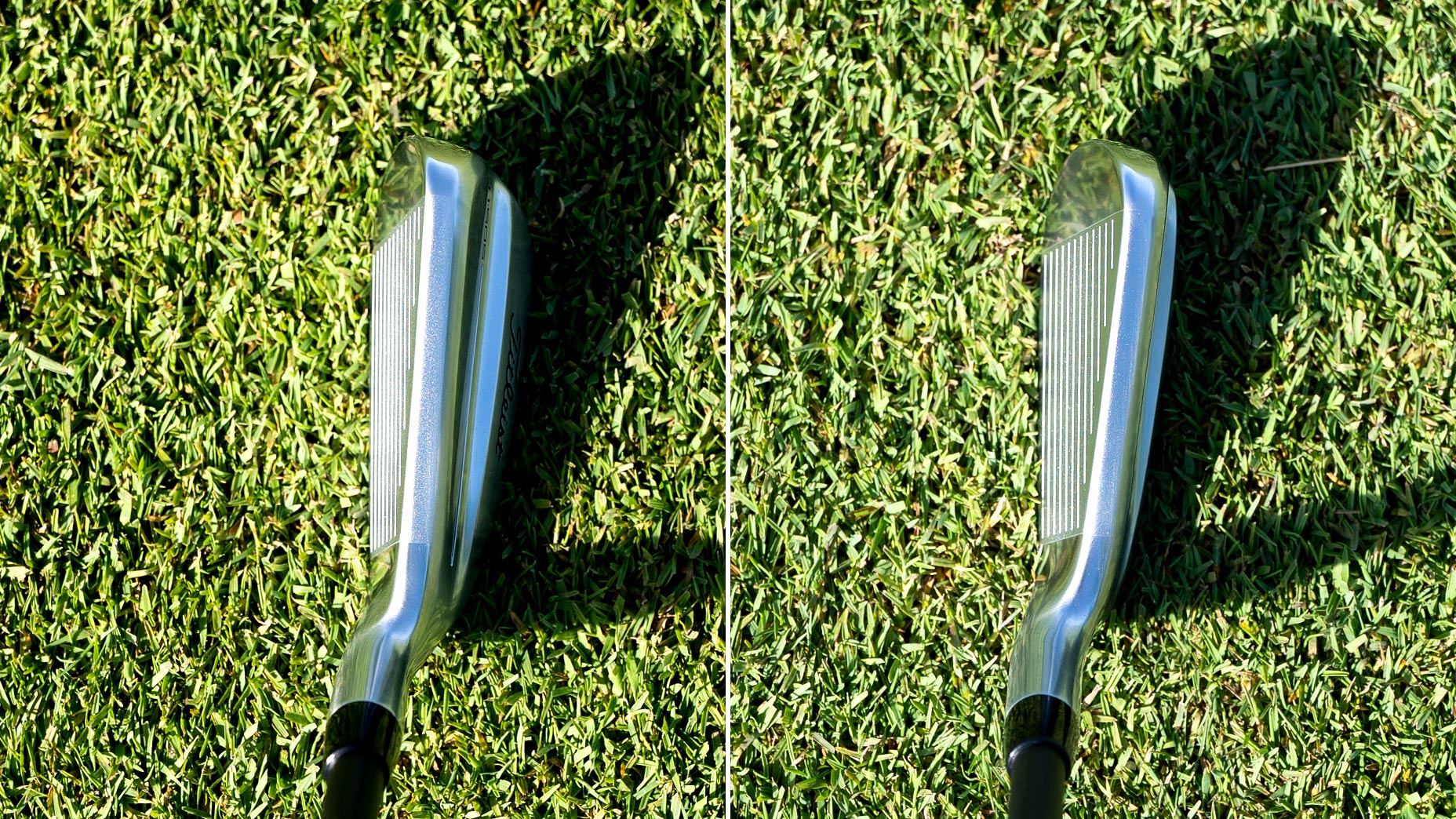 Titleist U505 Address positions.