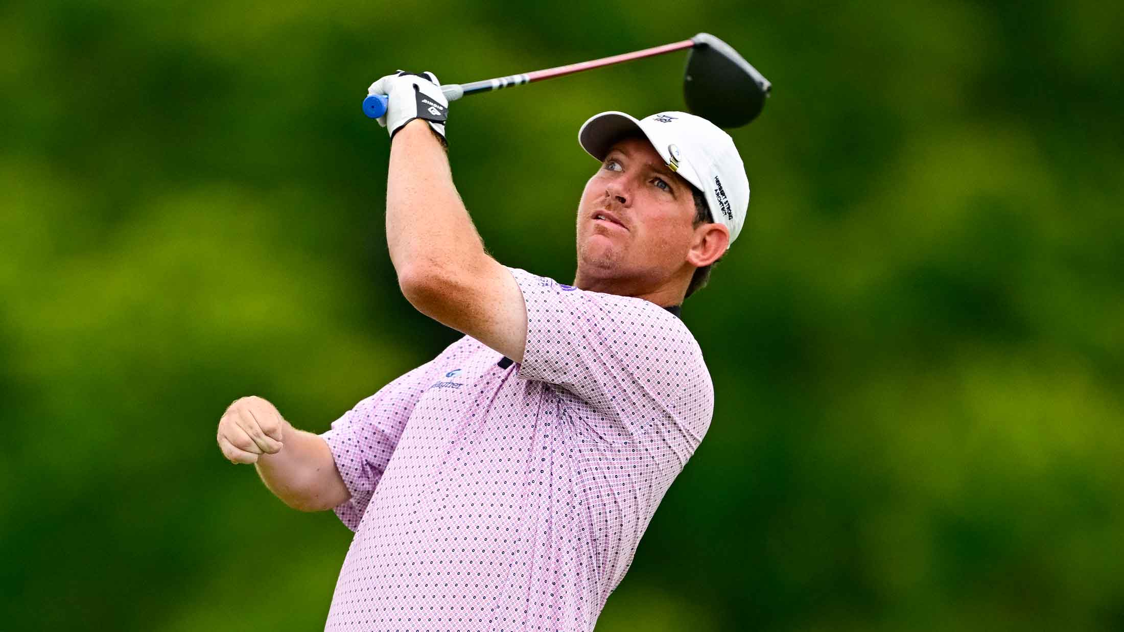 Vince Biser at the 2025 U.S. Adaptive Open