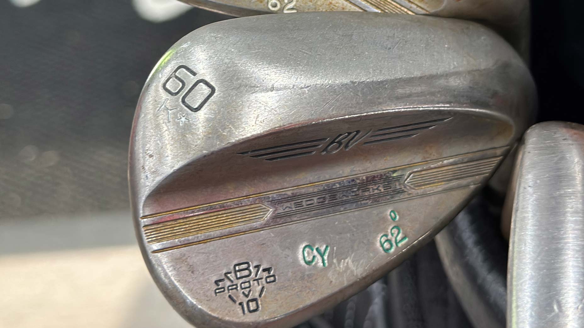 Cam Young Vokey K* wedge.