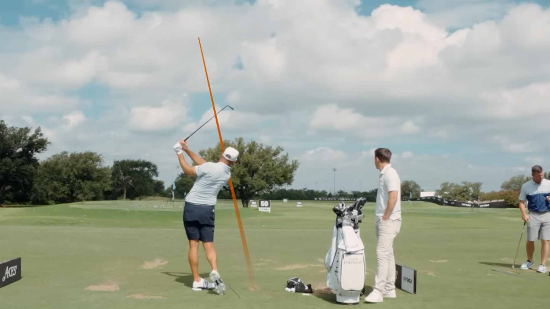 Dustin Johnson improved his wedge play with this clever tactic