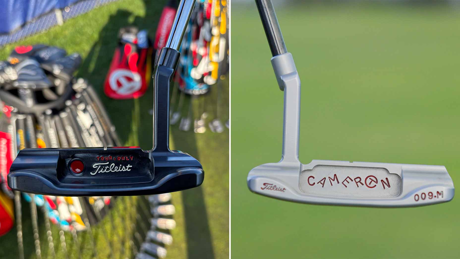 Joe Highsmith and Aldrich Potgieter's putters.