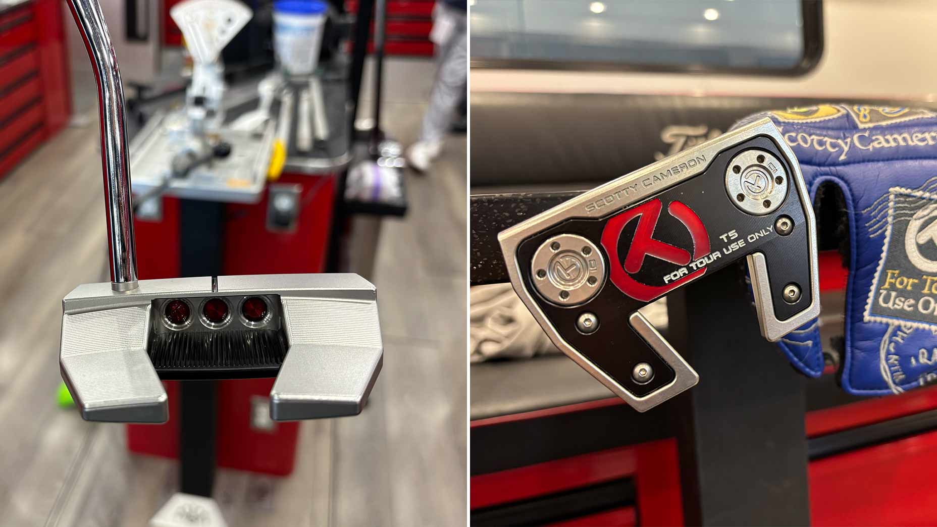 Russell Henley's Scotty Cameron Phantom putter.