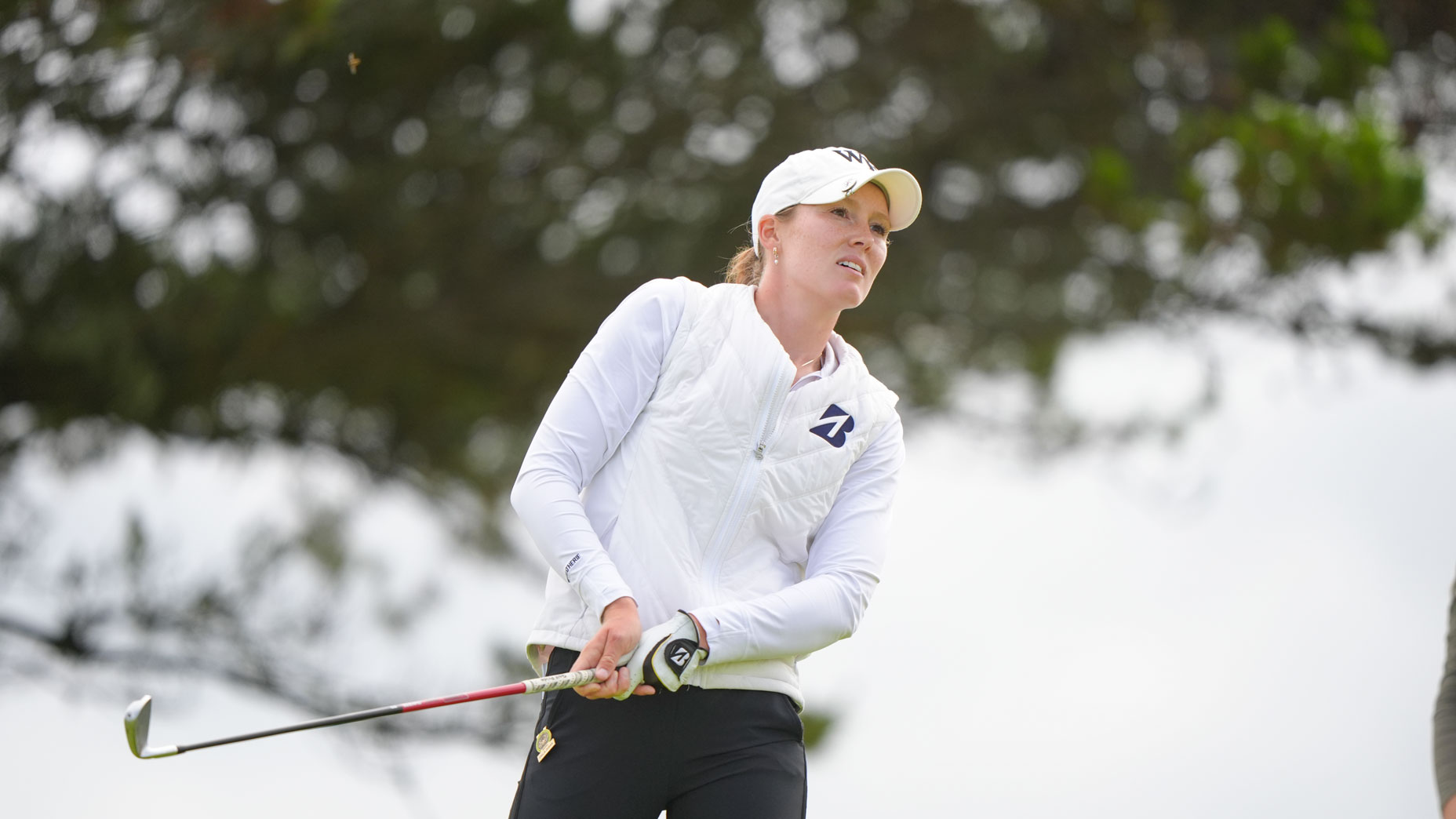 Golf Channel broadcaster Emilia Doran competing in the U.S. Women's Amateur