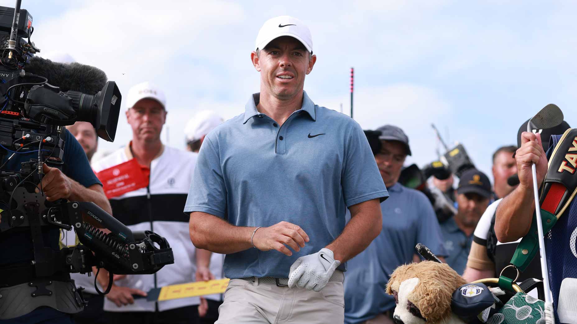 2025 BMW Championship odds: Rory McIlroy pictured during the 2025 Open Championship.