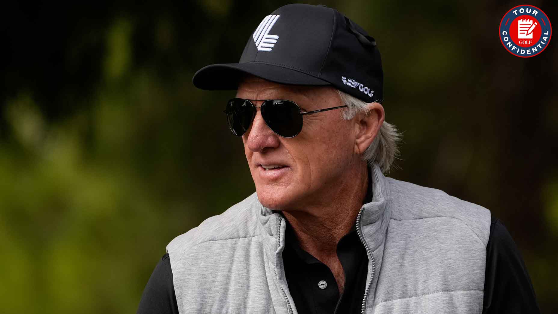 Greg Norman has been in LIV's background for a while; now his departure is official.