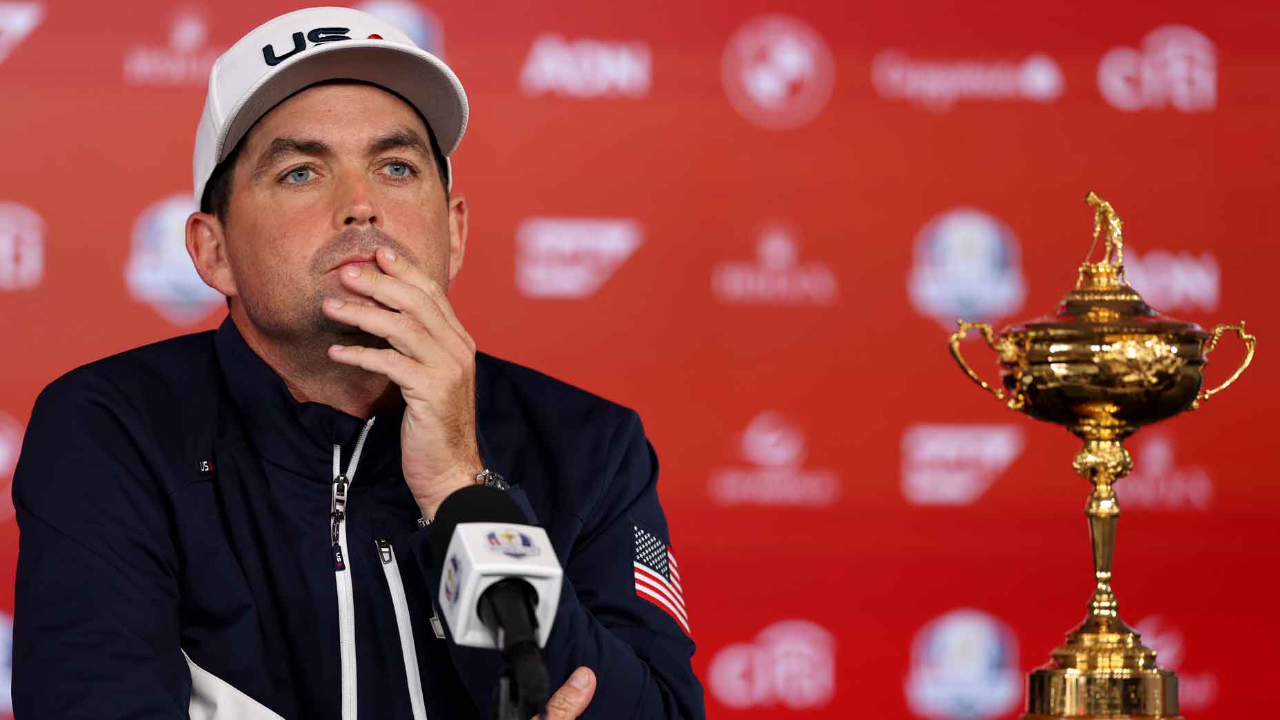 Keegan Bradley leads a strong American squad at this year's Ryder Cup.