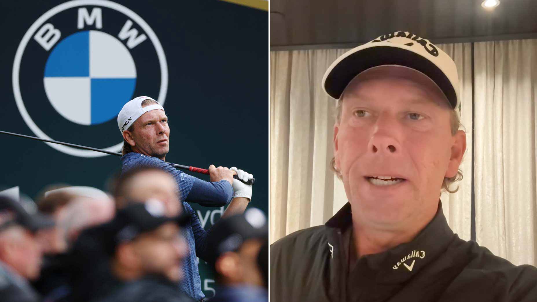 Marcel Siem explains rules DQ at the 2025 BMW PGA Championship at Wentworth in video