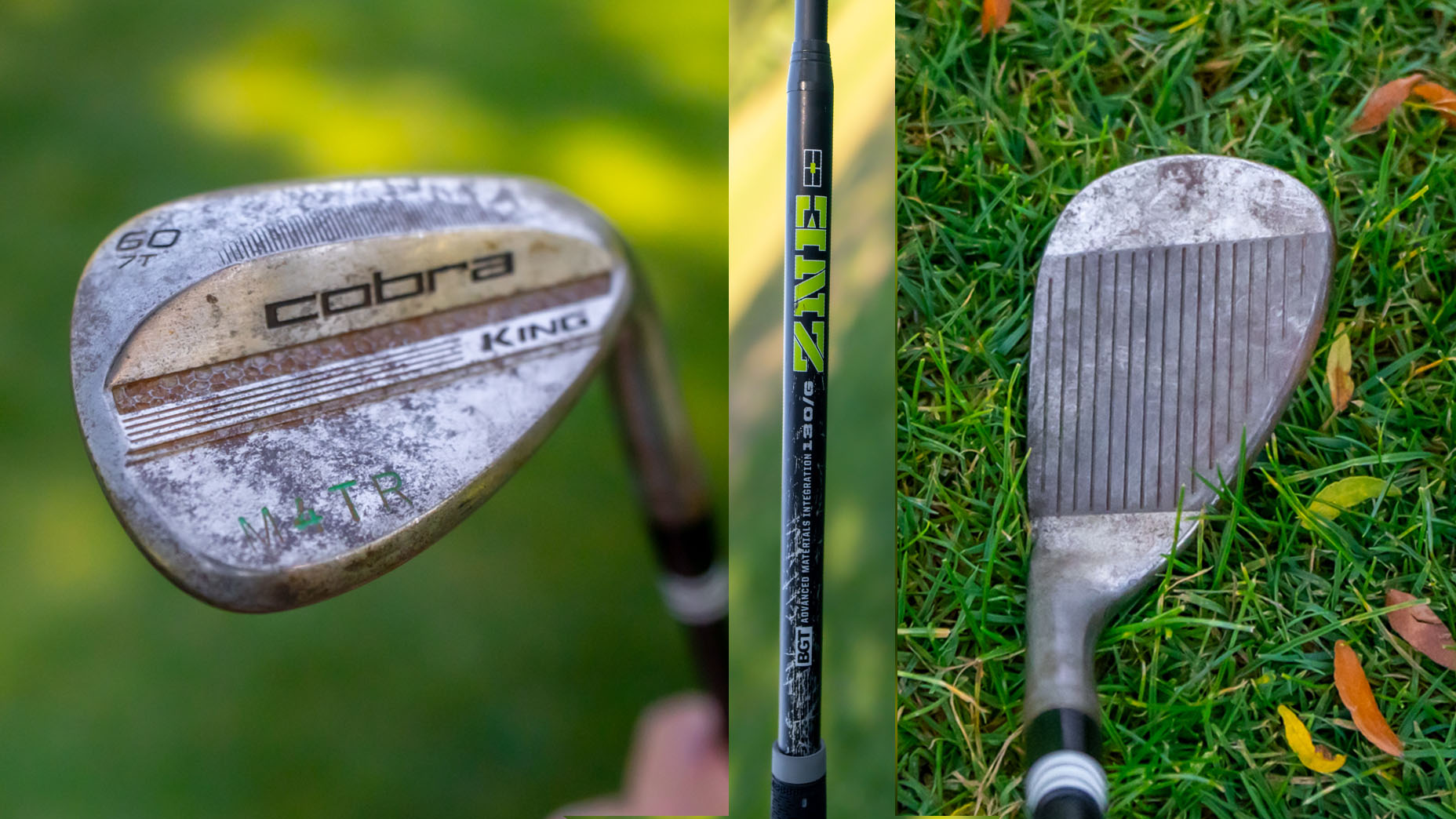 Jake Morrow's custom Cobra King RAW lob wedge setup