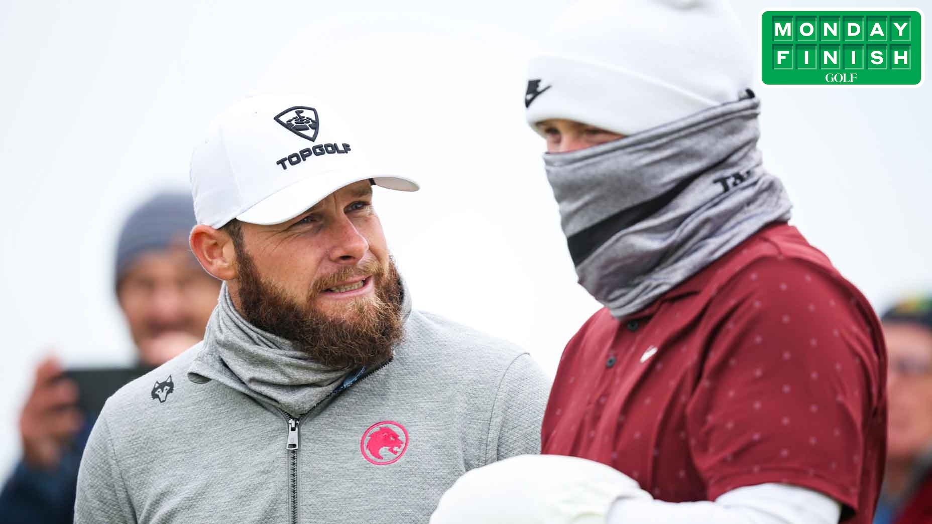 Tyrrell Hatton and Robert MacIntyre at the Dunhill Links.
