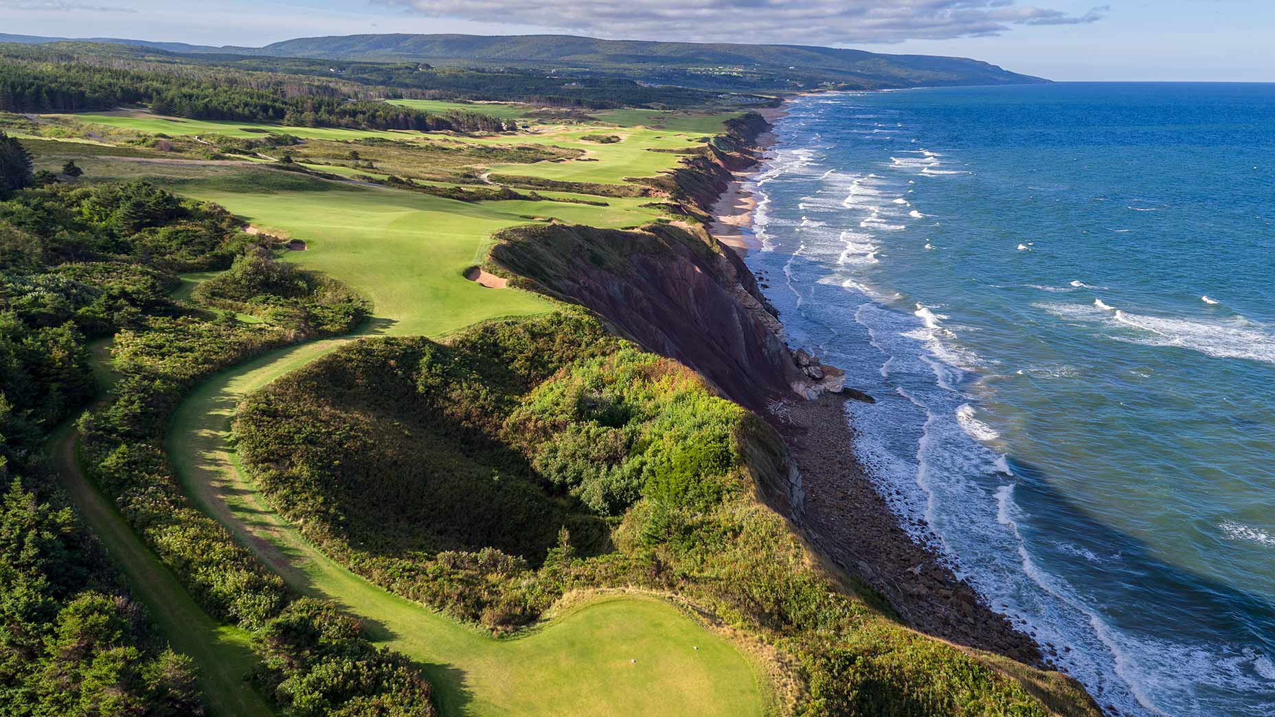 the finish at cabot cliffs in canada