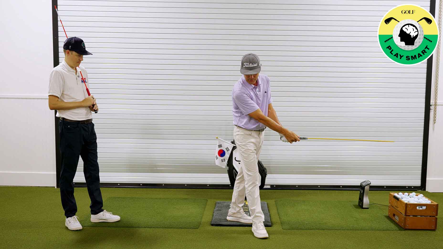 joe plecker teaches zephyr melton how to do weight shift drill