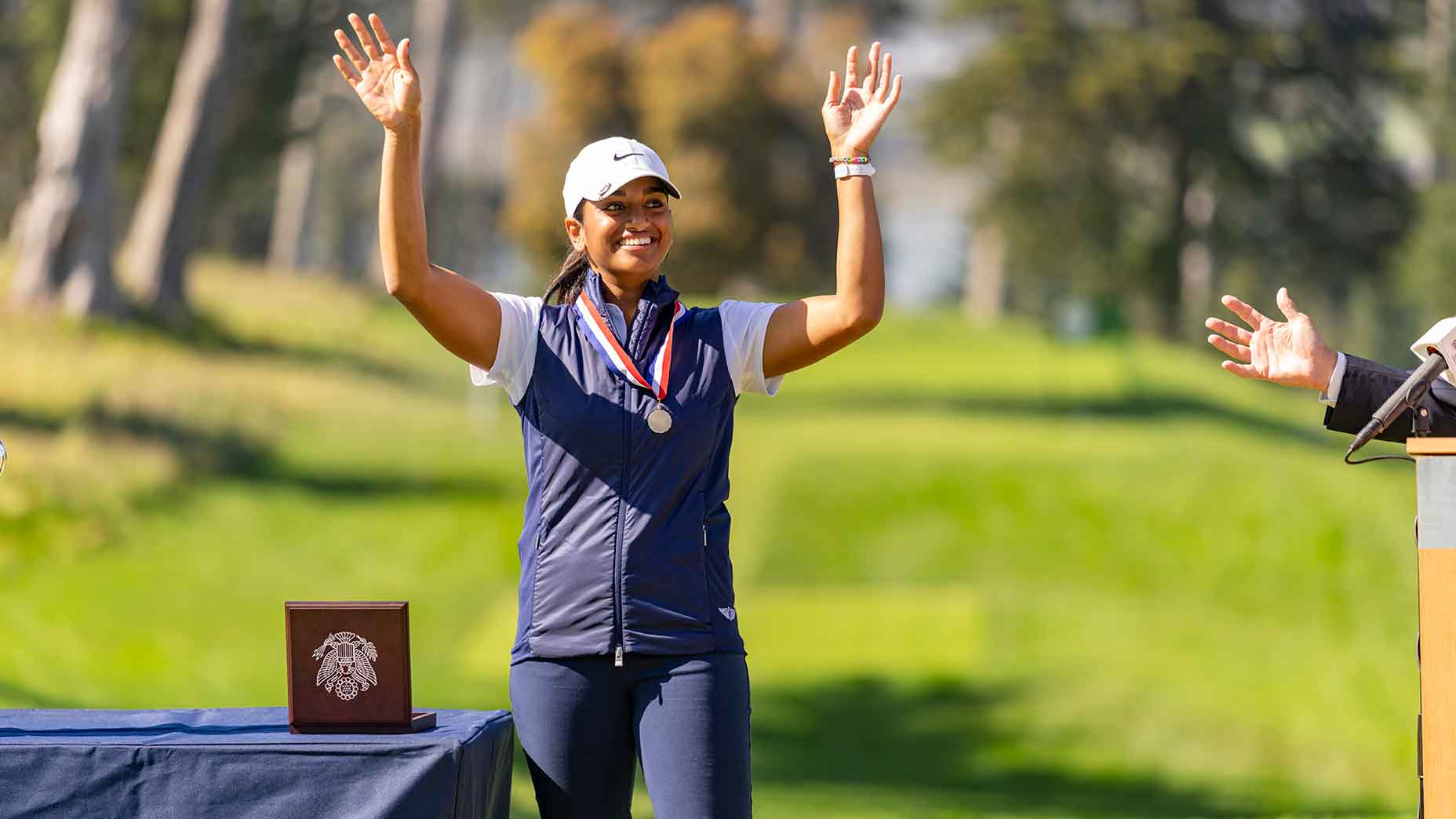Megha Ganne at the U.S. Women's Amateur