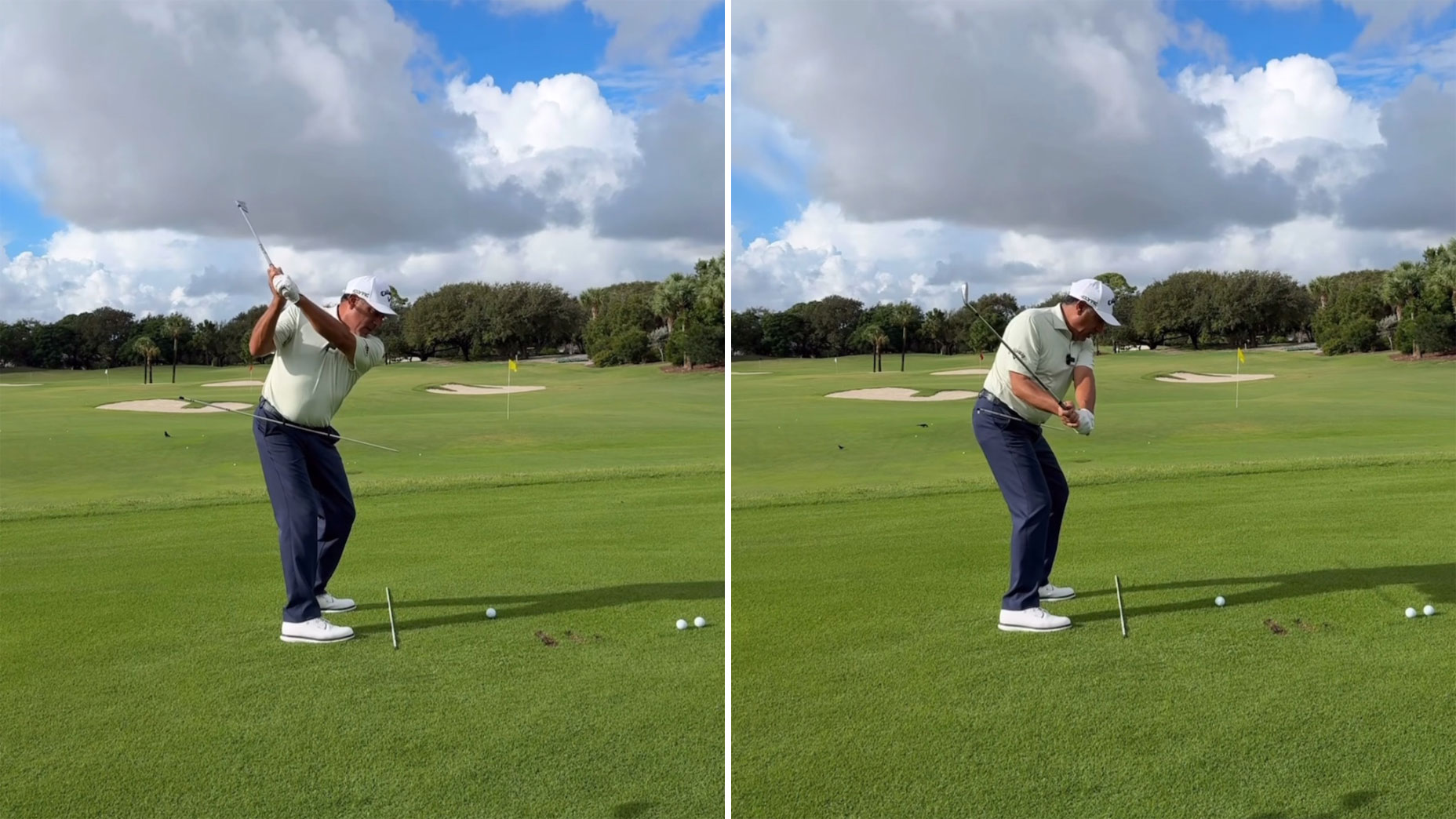 mike malizia shows how to properly shift your hips during the swing