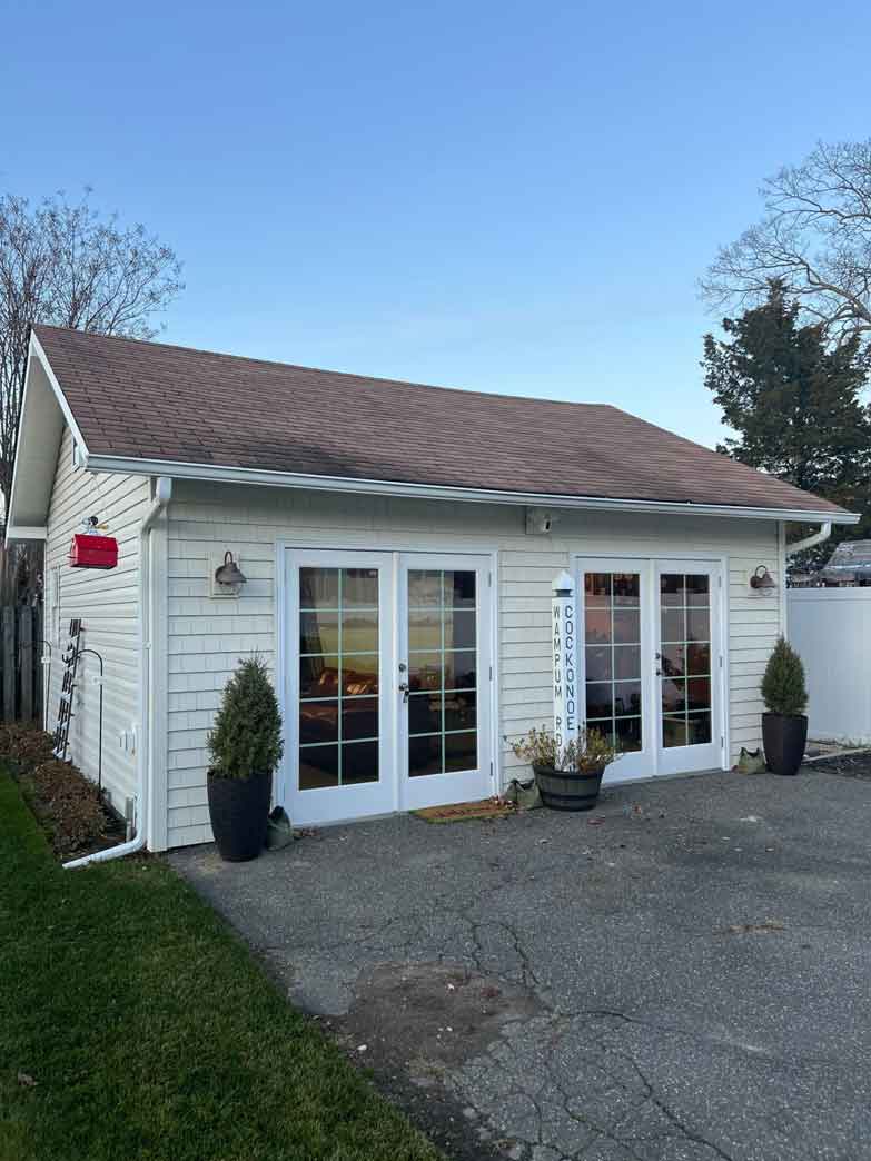 Tim Reilly's garage upon project completion