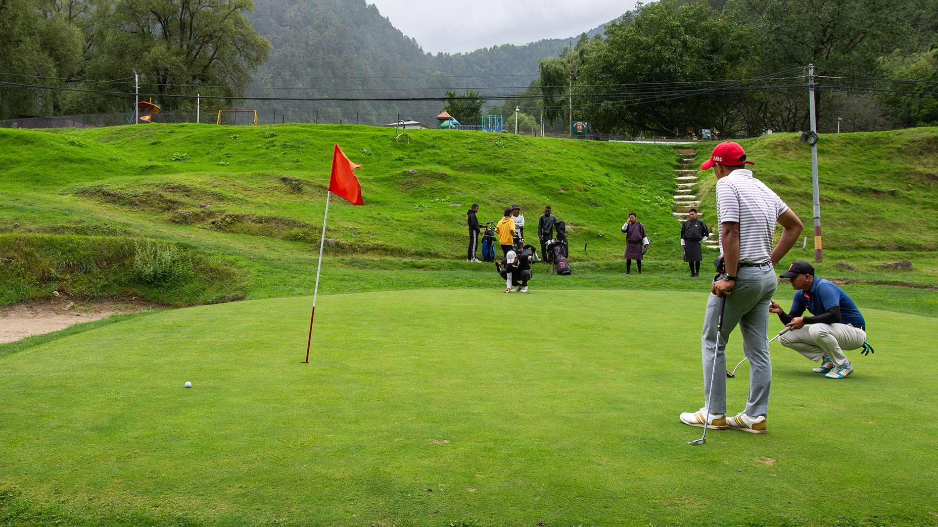 A green at Haa Nature Park