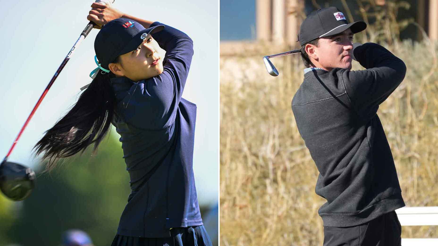 Meadow Tian and Austin Dennis benefitted from the USGA's grant program