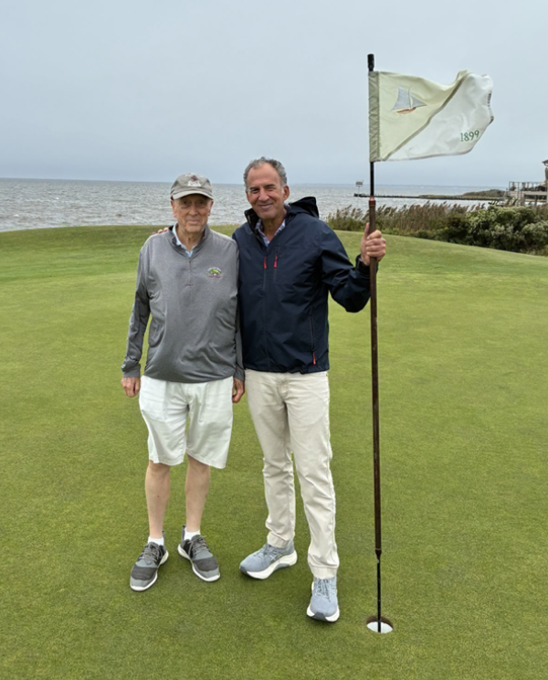 michael bamberger with rees jones