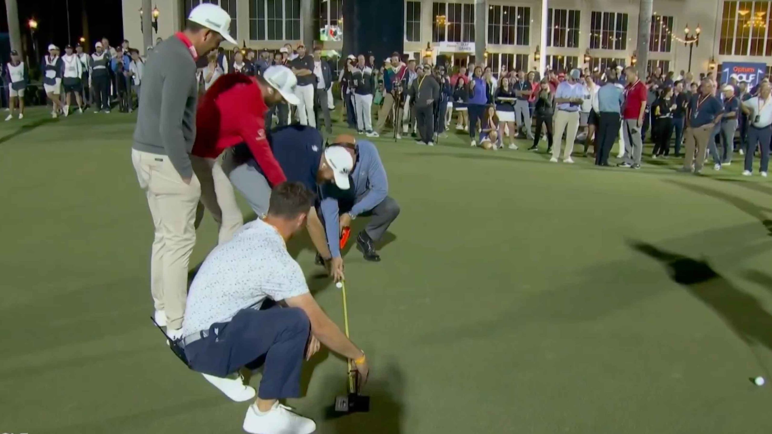 Ruling at end of golf channel games