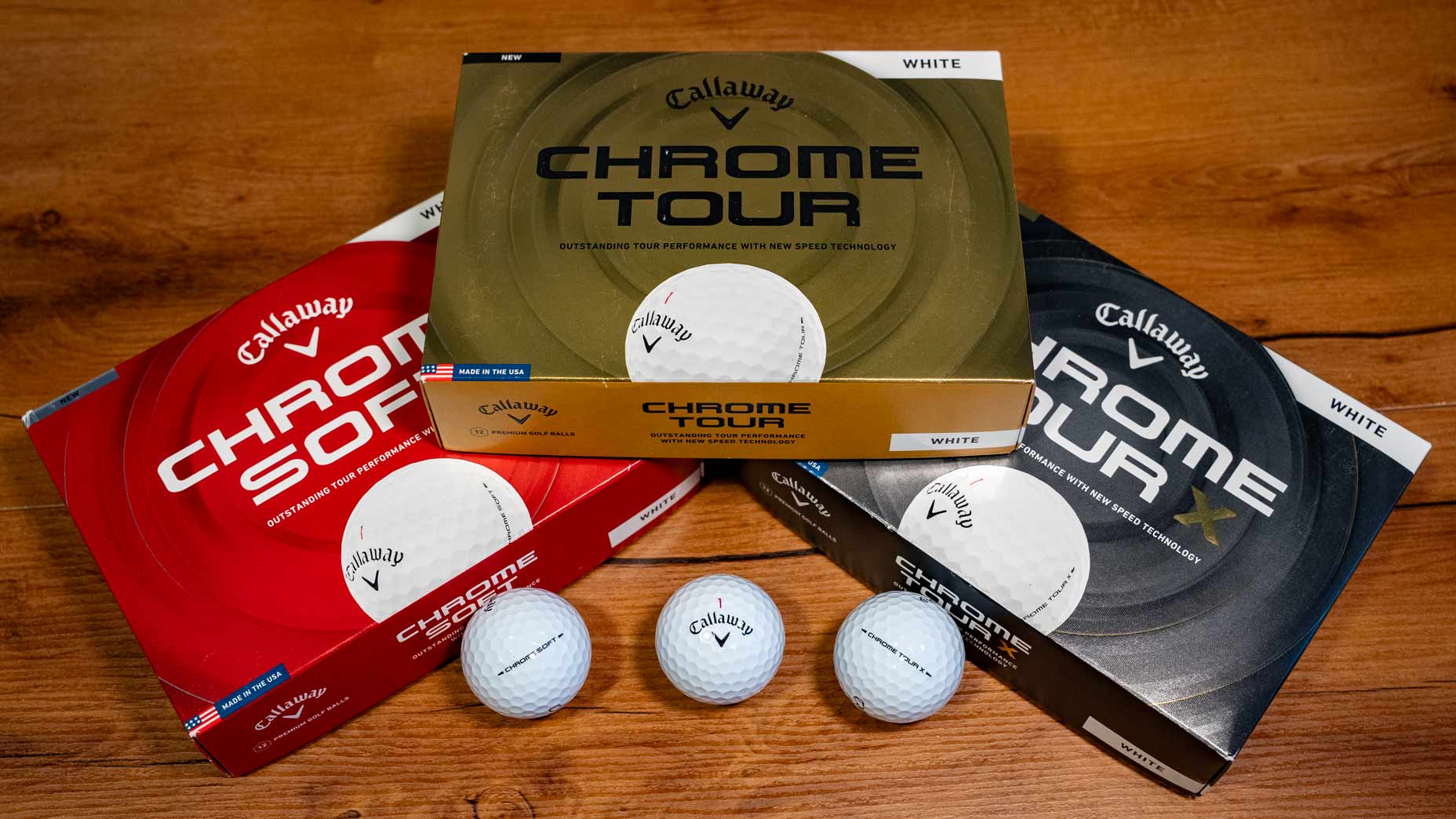 Callaway 2026 Chrome Tour family.