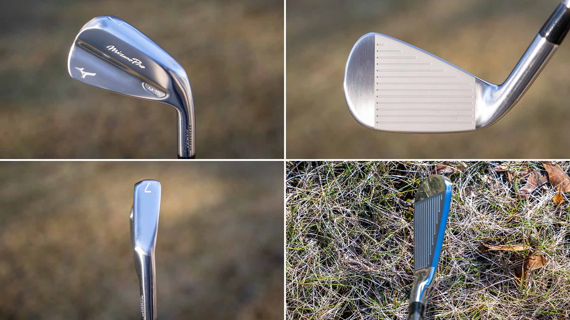 Mizuno Pro M-15 irons.